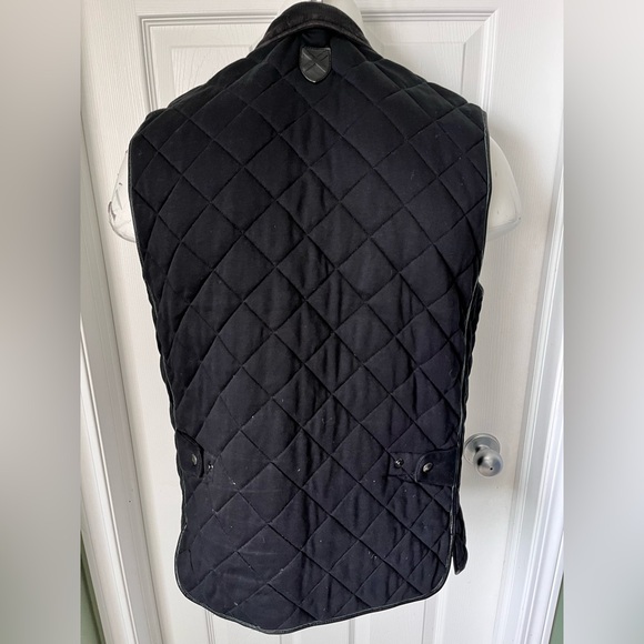 VTG Rare Polo Ralph Lauren Iconic Quilted Black Watch Outdoor Vest Size Large - Picture 10 of 15